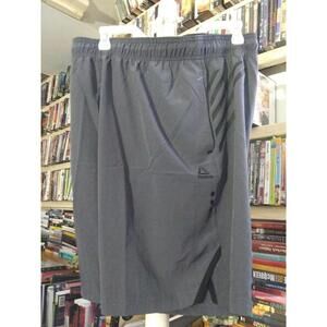 New without tags Reebok Dark Grey And Black Athlectic Shorts small Bag342